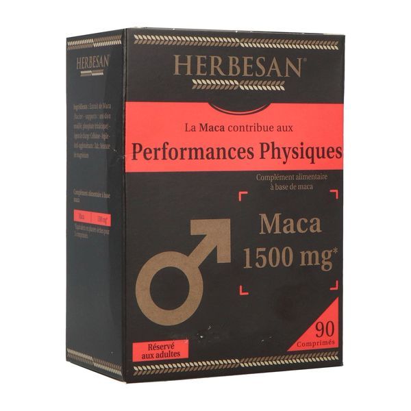 Herbesan MACA+ 1500 mg 90 Comprimés