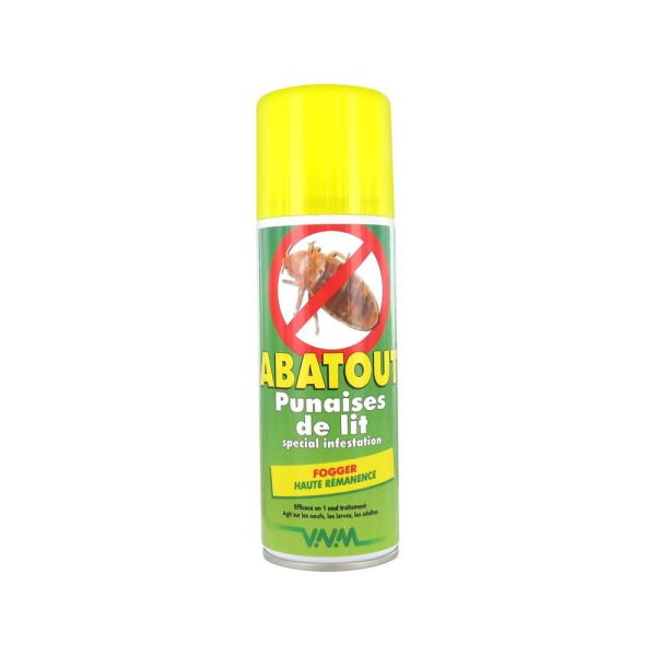 Abatout Punaises de Lit Spécial Infestation Fogger Haute Rémanence 150 ml