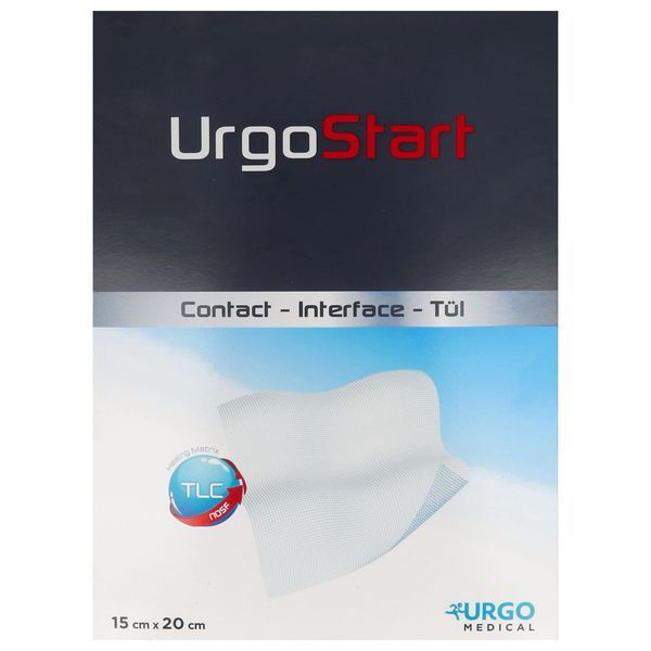 URGOSTART INTERFACE Interface lipido-colloïde souple imprégnée de TLC-NOSF, 15 cm x 20 cm, bt 16