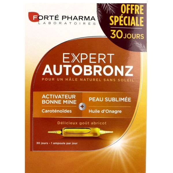 Forté Pharma Expert AutoBronz 1 Mois de Cure dont 10 Jours Offerts