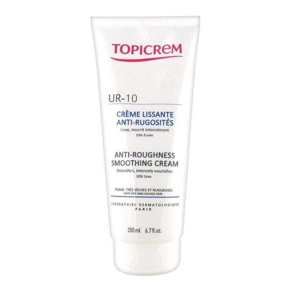 Topicrem Creme Lissante Ur10 Anti-Rugosite Tube 200 Ml 1