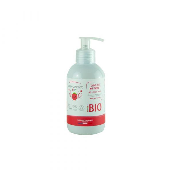 Alphanova Alpha Kids Lave toi les mains Fraise BIO - 250 ml