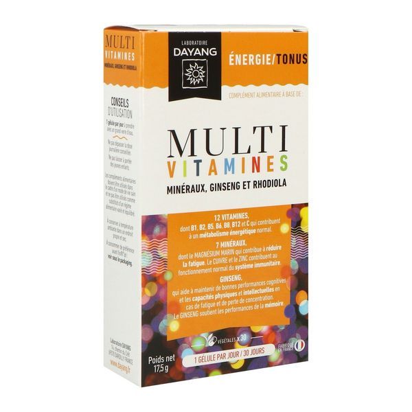 Dayang Multivitamines - 30 gélules