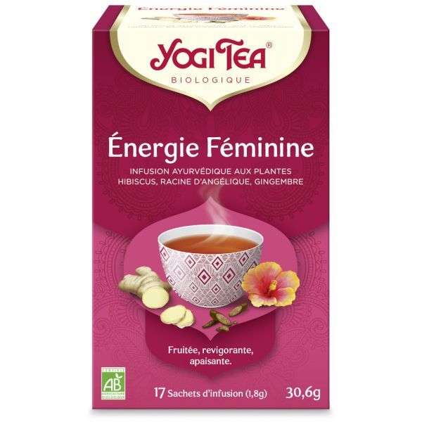 Yogi Tea Energie féminine BIO - 17 infusettes