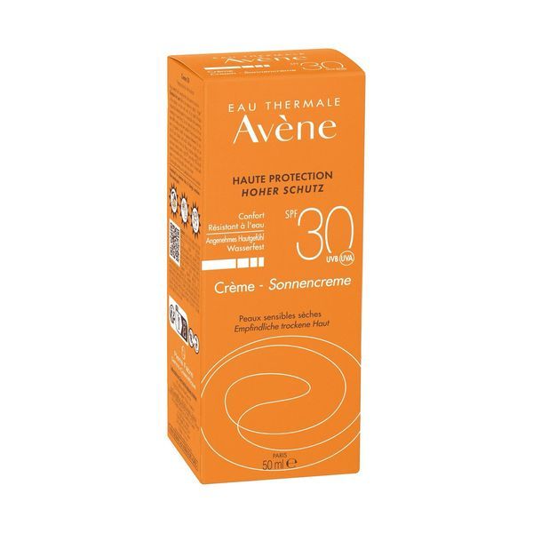 AVENE CREME SPF 30 Crème solaire haute protection, SPF 30, tube 50 ml