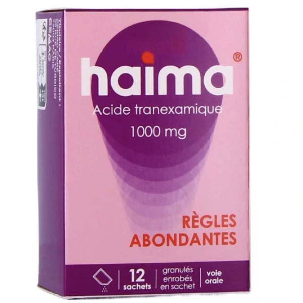 Haima 1000 Mg Granules Enrobes En Sachet B/12
