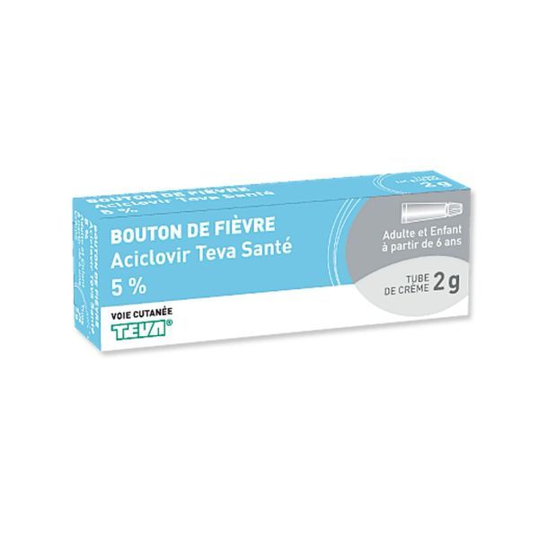Aciclovir Ratiopharm Conseil 5 % Creme 1 Tube(S) Aluminium Verni De 2 G