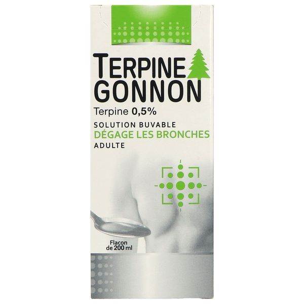 TERPINE GONNON Solution buvable 0,5 %, flacon 200 ml