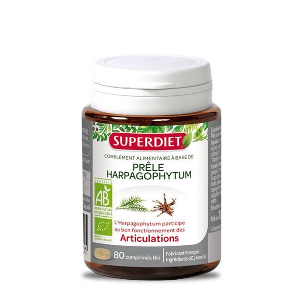 Prêle / harpagophytum Bio - 80 comprimés