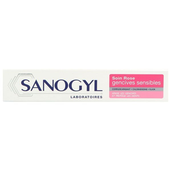 SANOGYL ROSE Pâte dentifrice rose fluorée, tube 75 ml