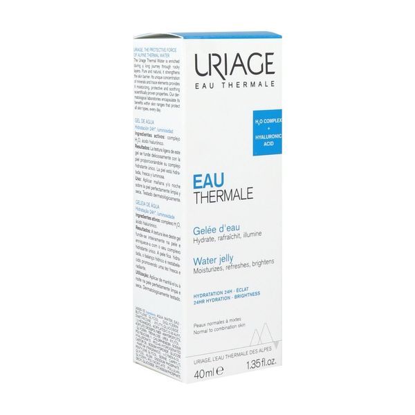 URIAGE EAU THERMALE GELEE D'EAU Gelée d'eau, tube 40 ml