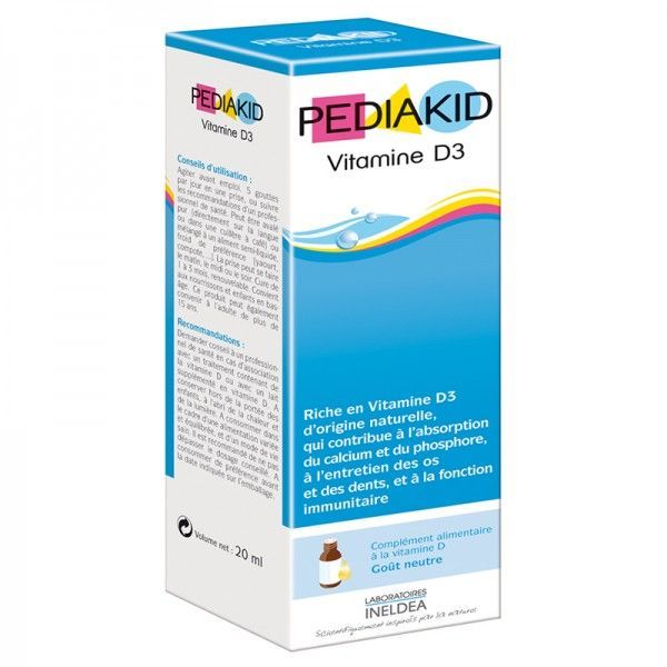 Pediakid Vitamine D3 à Prix Carrefour