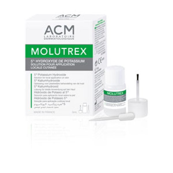 Molutrex 5% Hydroxyde De Potassium Solution Pour Application Cutanee Flacon 3 Ml 1