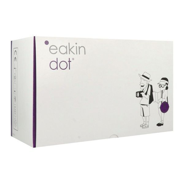 EAKIN DOT SYSTEME 2 PIECES POCHE OUVERTE Poche vidable, système 2 pièces, opaque, anneau 80 mm (ref. 839923FR), bt 30