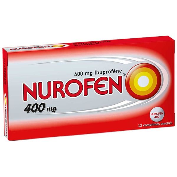 NUROFEN 400 mg comprimé enrobé B/12