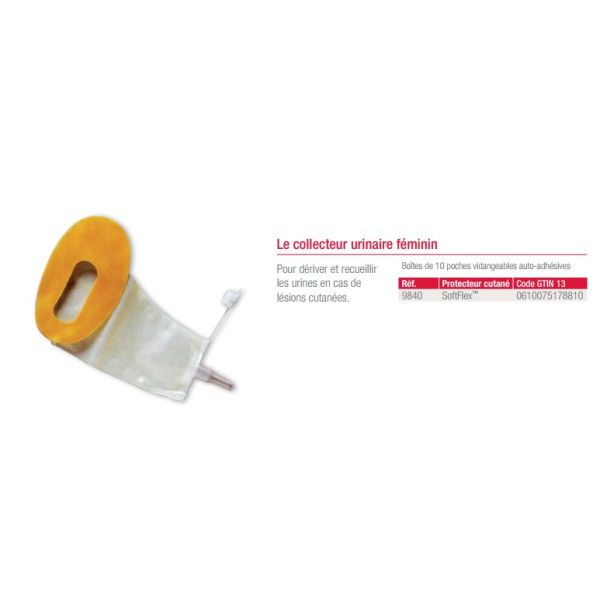 Incare Collecteur Urinaire Femme Ref 9840 Bt 10
