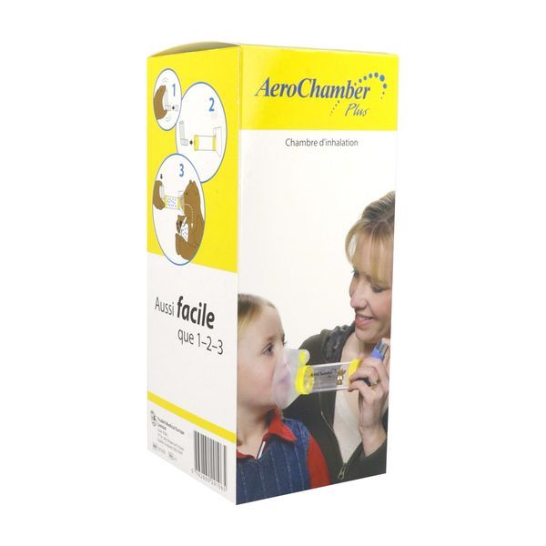 AEROCHAMBER PLUS Chambre d'inhalation, enfant avec masque, unité