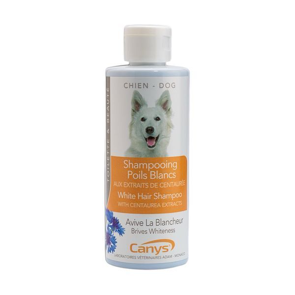 Canys Shampooing Poils Blancs Ligne Chien Flacon 200 Ml 1