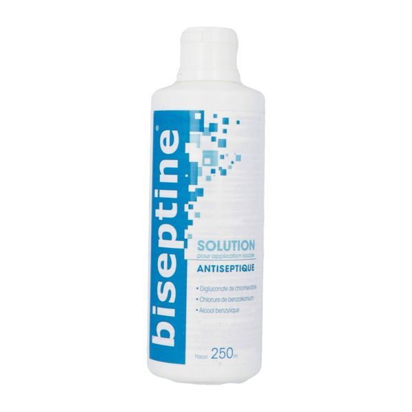 BISEPTINE Solution pour application locale, flacon 250 ml