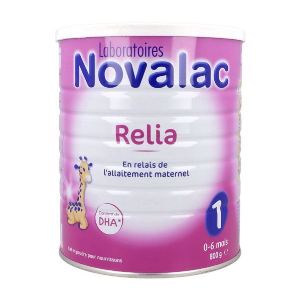NOVALAC RELIA 1 Lait pour nourrisson 1er âge, bt 800 g