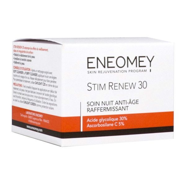 Eneomey Stim Renew 30 Soin Nuit Anti-Age Raffermissant 50Ml