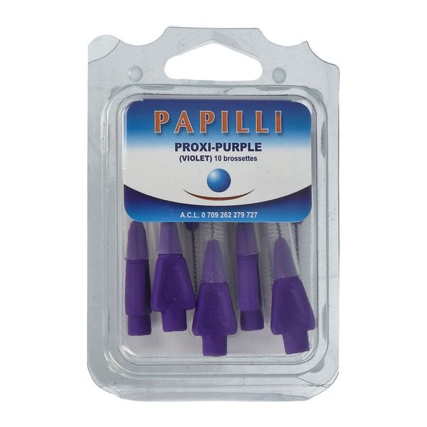 Papilli Proxi-Purple Brossette 10