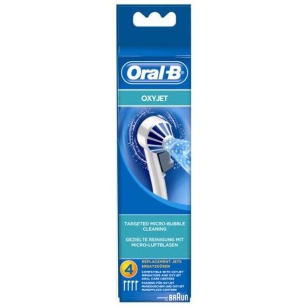 Oral-B Lot De 4 Canules Ed17 (Recharge Pour Hydropulseur) Brosset 4