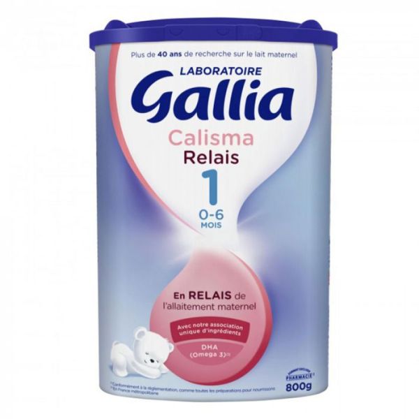 Gallia Calisma Relais 1Er Age Poudre Boite 800 G 1