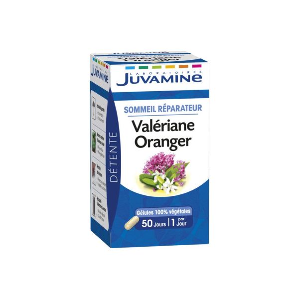 Juvamine Valeriane/Oranger Sommeil Reparateur Gelule Pilulier 50