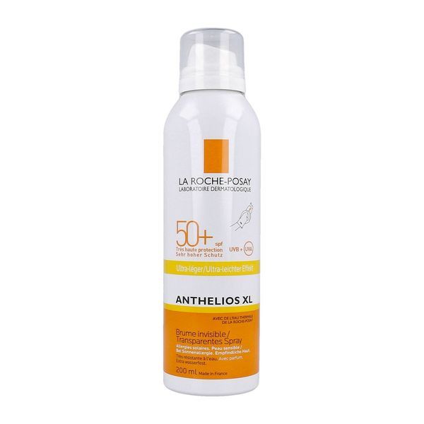 ANTHELIOS BRUME INVISIBLE CORPS SPF 50+ AVEC PARFUM Brume invisible corps très haute protection SPF 50+, avec parfum, aérosol 200 ml