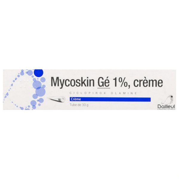 Mycoskin 1% (Ciclopirox Olamine) Creme 30 G En Tube