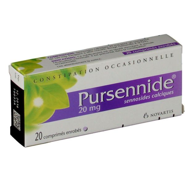 PURSENNIDE 20 MG COMPRIME ENROBE B/20