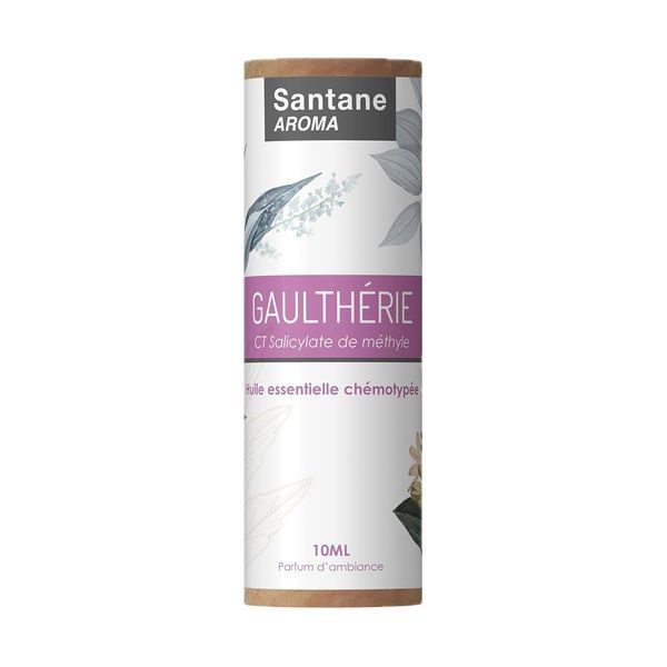 Santane Aroma Bio Gaultherie Huile Essentiel Fl Flacon 10 Ml 1