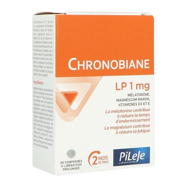 Pilège Chronobiane LP 1 mg 60 comprimés