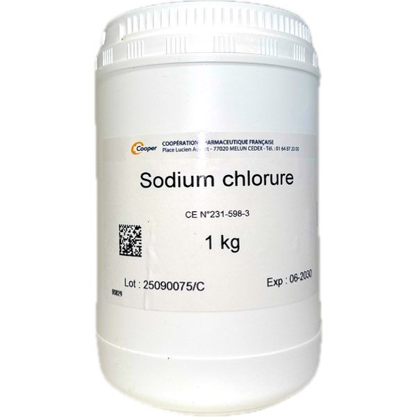Cooper Sodium Chlorure Pur Cristal Poudre Sachet 1 Kg 1