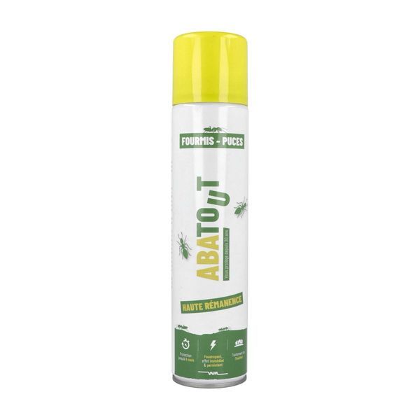 Abatout Anti-Puces & Fourmis Haute Remanance Liq Spray Aero 405 Ml 1