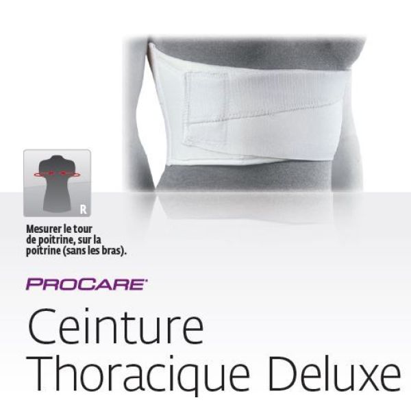 Procare Ceinture Thoracique Deluxe Universelle Unique 1