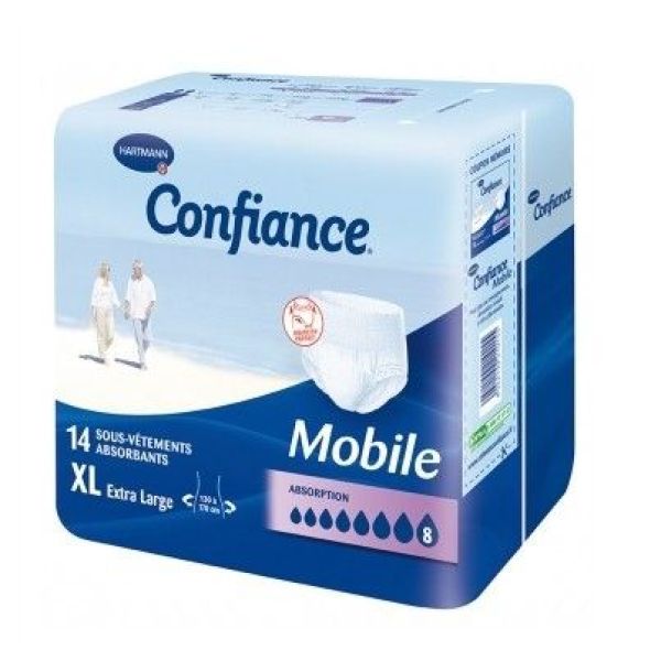 Slip Confiance Mobile Absorption 8 XL - Sachet 14