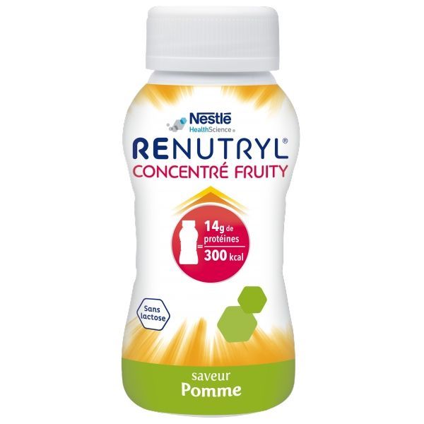 Renutryl Concentre Fruity Saveur Pomme Liquide Bouteille 200 Ml 4