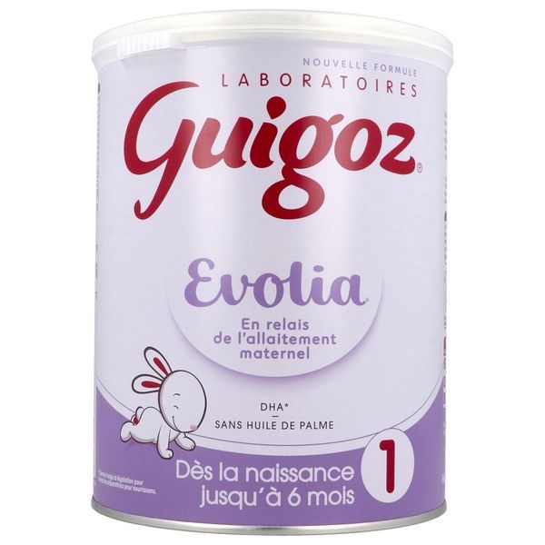 Evolia Relais Lait En Poudre Sans Huile De Palme De 0 A 6 Mois 800g Guigoz