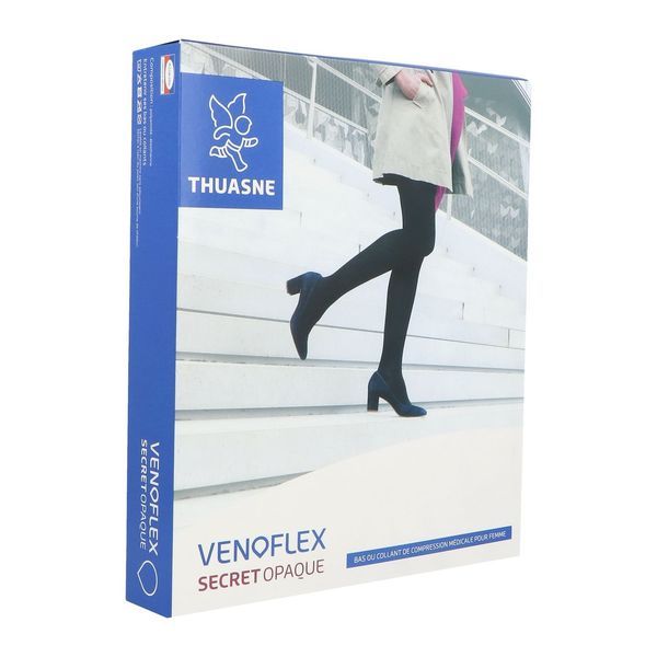 VENOFLEX 2 SECRET OPAQUE Collant médical de compression, classe 2, femme, doré, normal, taille 2, paire