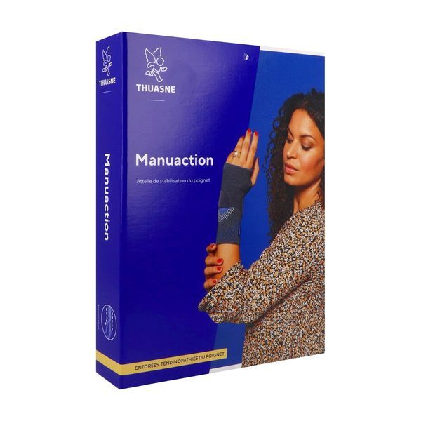 MANUACTION Orthèse de poignet souple, droit, taille 5, unité