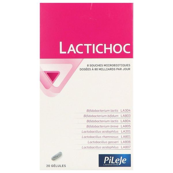 Pilège Lactichoc 20 gélules