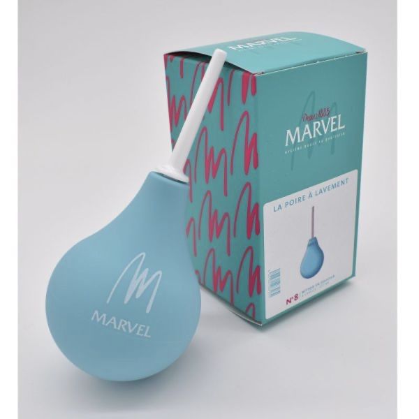 MARVEL Poire à lavement avec canule, n° 8, 225 ml (ref. 6128), unité
