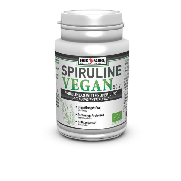 Eric Favre Spiruline vegan BIO - 100 comprimés