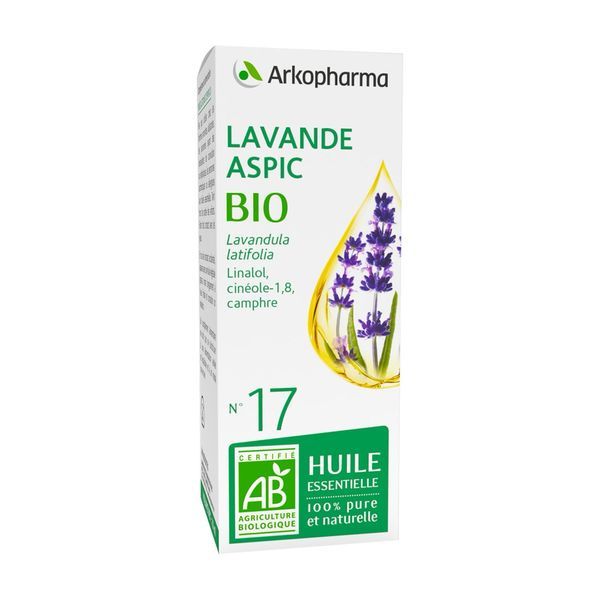 Arkoessentiel Huile Essentielle Lavande Aspic Bio Flacon 10 Ml 1