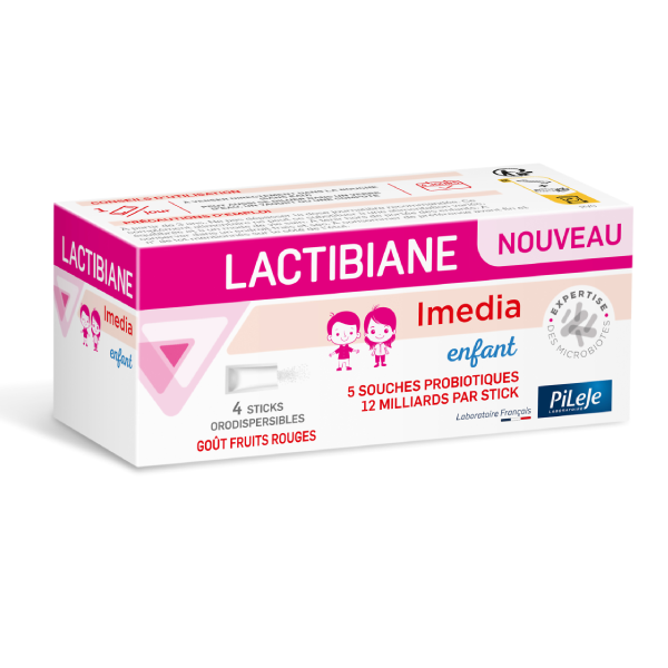 Lactibiane IMEDIA ENFANT  - 4 Sticks orodispersibles