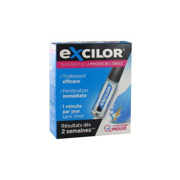 Excilor Traitement De La Mycose De L'Ongle Solution Bouteille 3.3 Ml 1