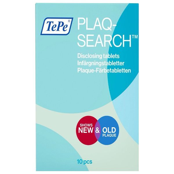 TEPE PLAQSEARCH REVELATEUR DE PLAQUE DENTAIRE TABLETTE 10