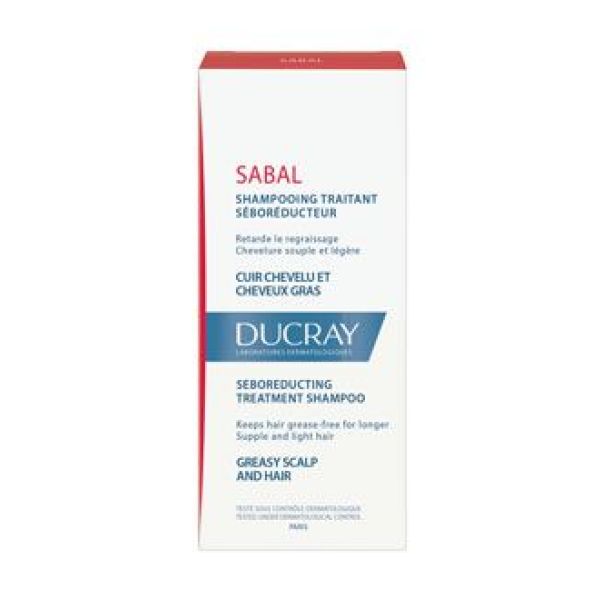Ducray Sabal Shampooing Traitant Seboregulateur Flacon 200 Ml 1
